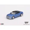 Bentley Flying Spur V8 - Blå - 351 - Mini GT - 1:64