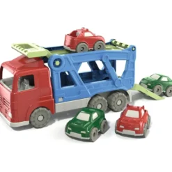 Biltransport med 4 bilar - Androni Giocattoli