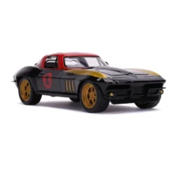 Black Widow & 1966 Chevy Corvette - Avengers - Jada - 1:24