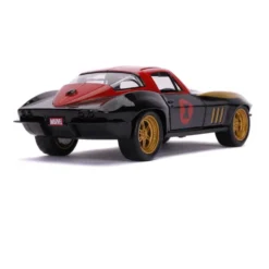 Black Widow & 1966 Chevy Corvette - Avengers - Jada - 1:24