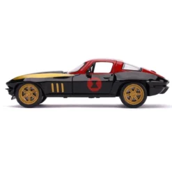 Black Widow & 1966 Chevy Corvette - Avengers - Jada - 1:24