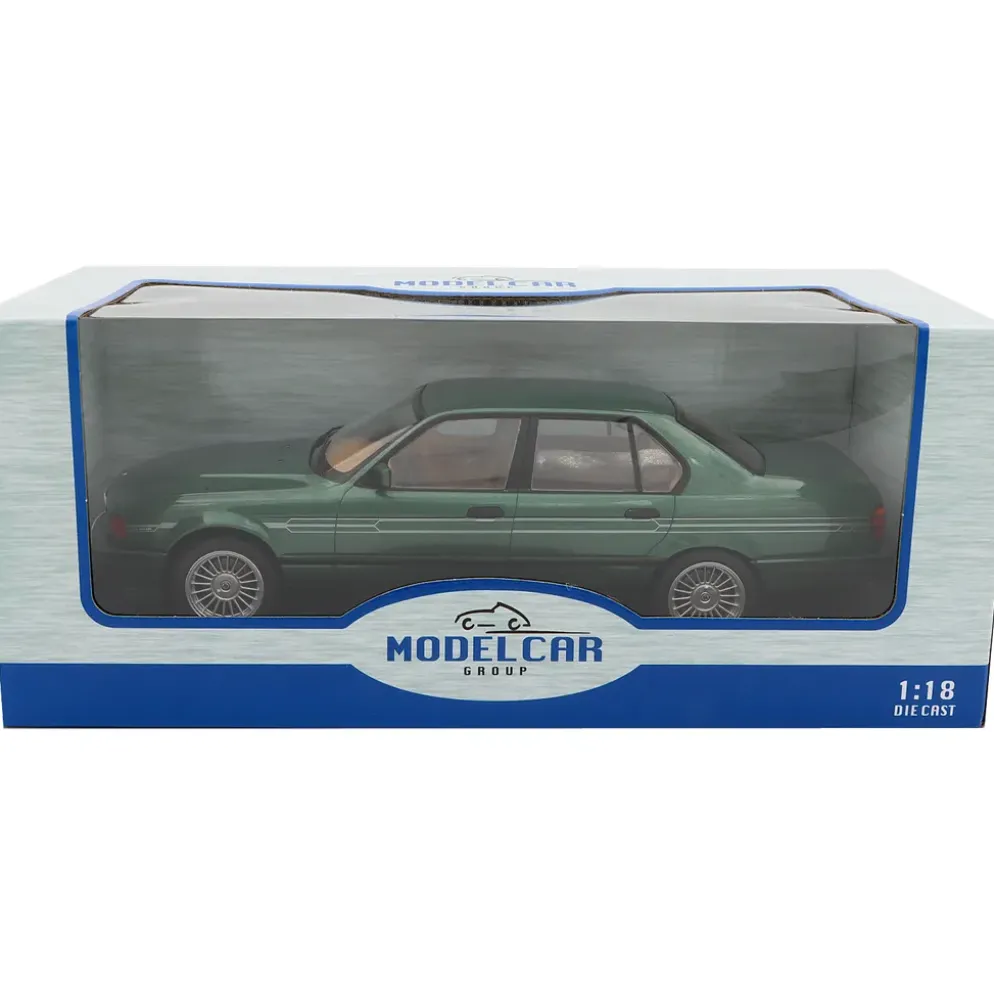BMW E32 Alpina B11 3.5 - Mörkgrön - 1992 - MCG - 1:18
