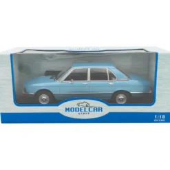 BMW 518 (E12) - 1973 - Blå - Modelcar Group - 1:18