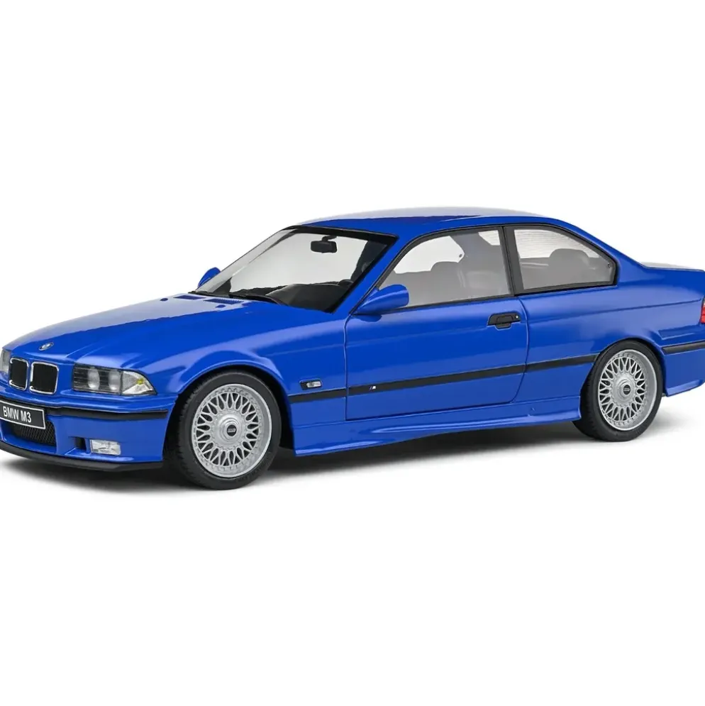 BMW E36 M3 Coupé - Blå - 1996 - Solido - 1:18