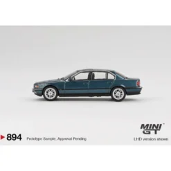 BMW 750IL Sorrento Blue Metallic - Blå - 894 - Mini GT - 1:64