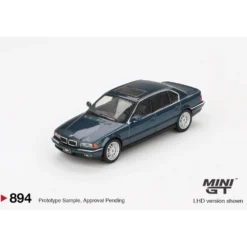BMW 750IL Sorrento Blue Metallic - Blå - 894 - Mini GT - 1:64