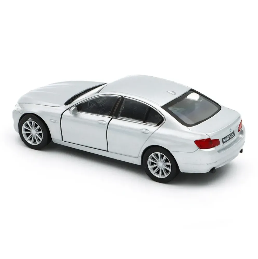 BMW 535i - Silver - Welly - 12 cm