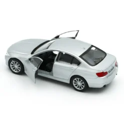 BMW 535i - Silver - Welly - 12 cm