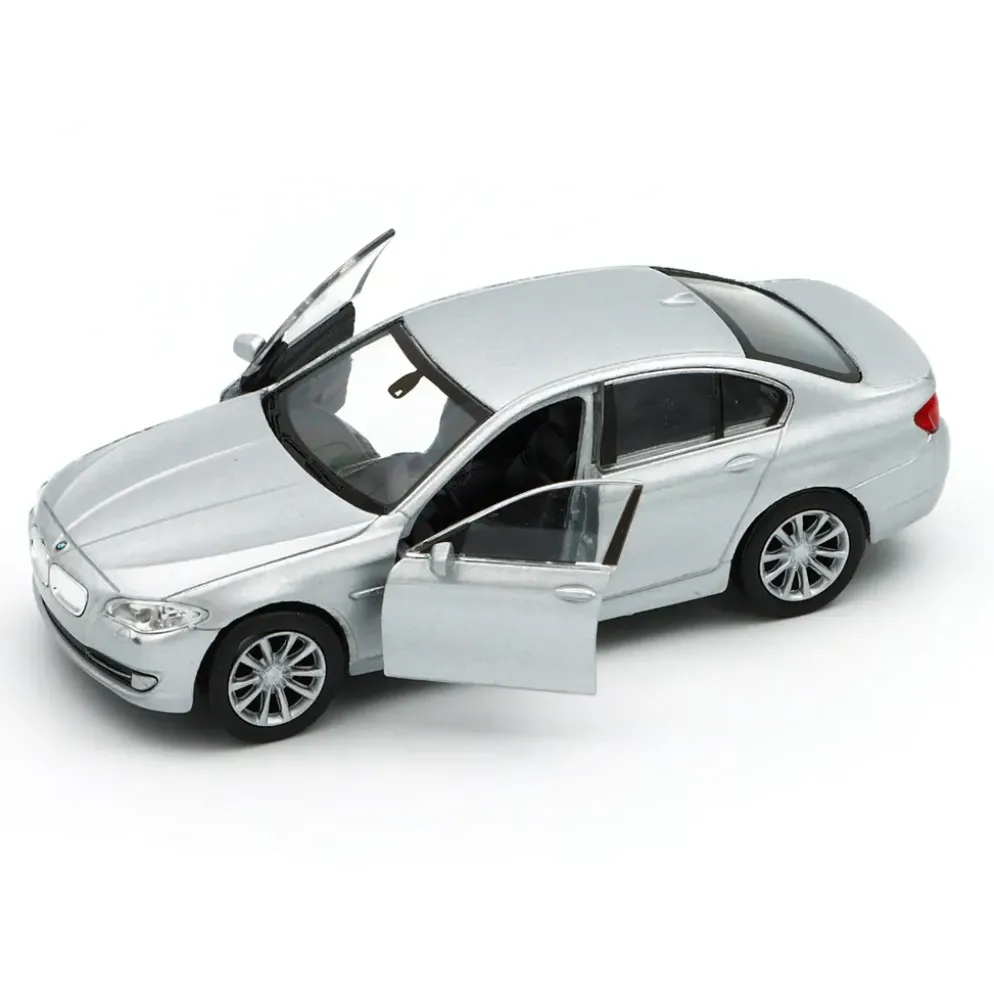BMW 535i - Silver - Welly - 12 cm