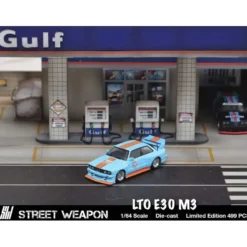 BMW LTO E30 M3 - Gulf - Street Weapon - 1:64
