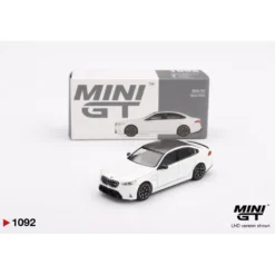 BMW M5 Alpine White - Vit - 1092 - Mini GT - 1:64