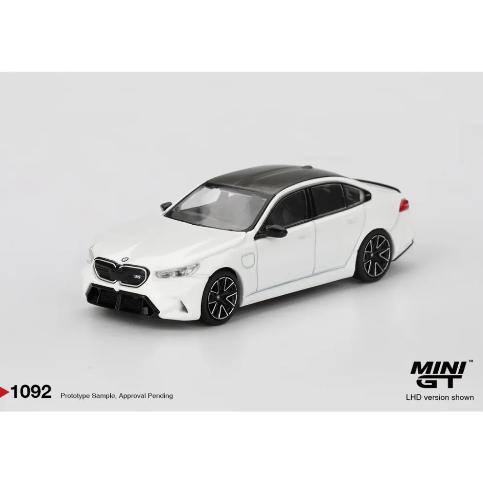 BMW M5 Alpine White - Vit - 1092 - Mini GT - 1:64