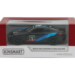 BMW M8 Competition Coupé (Livery) - Svart - Kinsmart - 1:38