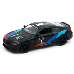 BMW M8 Competition Coupé (Livery) - Svart - Kinsmart - 1:38