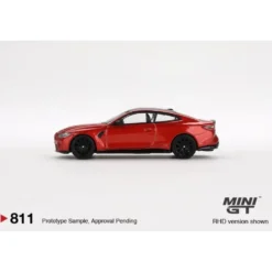 BMW M4 Competition (G82) - Sakhir Orange - 811 - Mini GT