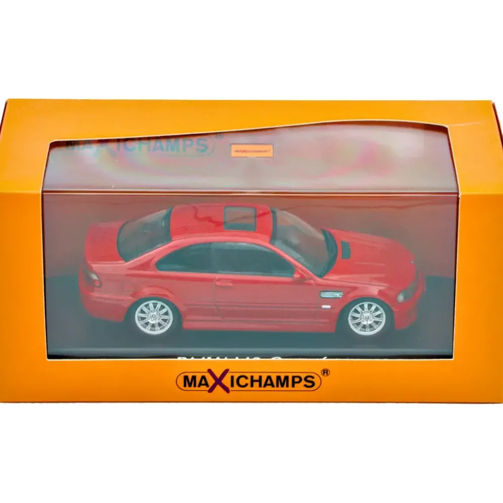 BMW M3 Coupé - 2001 - Röd - Maxichamps - 1:43