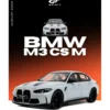BMW M3 CS M - 2024 - Gråmetallic - GT Spirit - 1:18