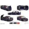 BMW M3 (E30) Kaido GT V2 - Lila - Kaido House 216 - Mini GT