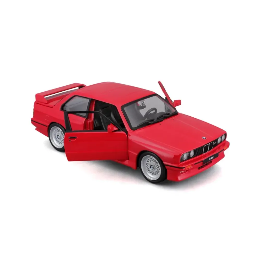 BMW M3 (E30) - 1988 - Röd - Bburago - 1:24