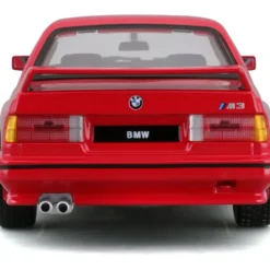 BMW M3 (E30) - 1988 - Röd - Bburago - 1:24