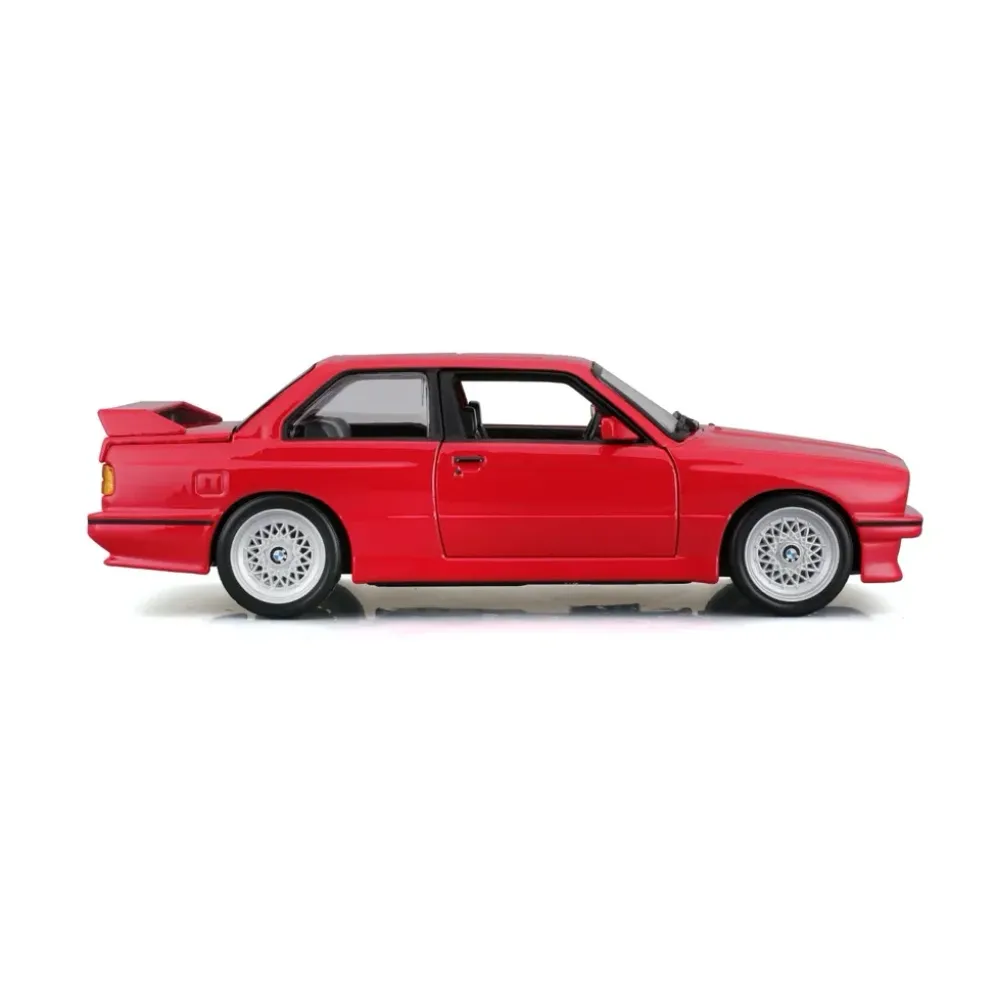 BMW M3 (E30) - 1988 - Röd - Bburago - 1:24