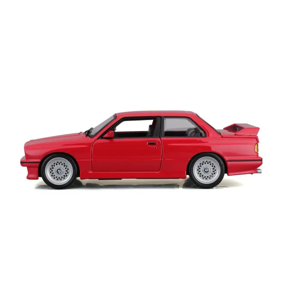 BMW M3 (E30) - 1988 - Röd - Bburago - 1:24
