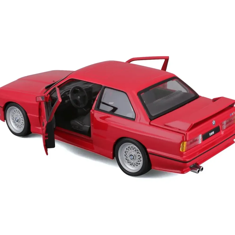 BMW M3 (E30) - 1988 - Röd - Bburago - 1:24