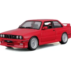 BMW M3 (E30) - 1988 - Röd - Bburago - 1:24