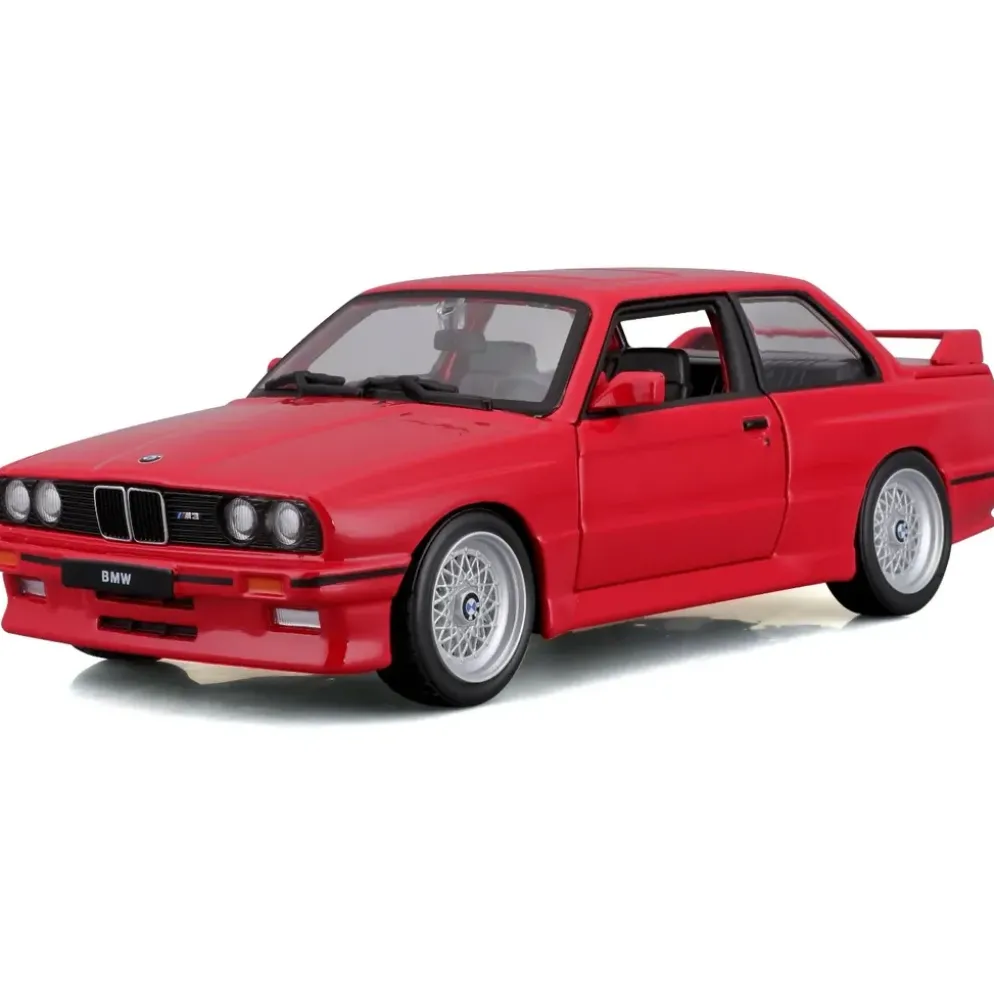 BMW M3 (E30) - 1988 - Röd - Bburago - 1:24
