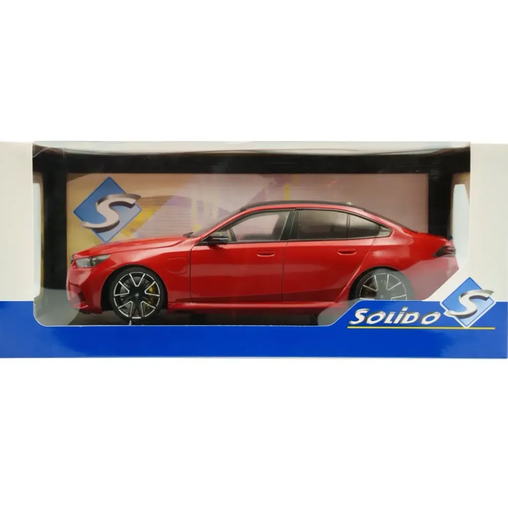BMW M5 - 2025 - Fire Red - Solido - 1:18