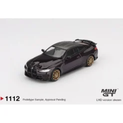 BMW M4 M-Performance Daytona Violet - Lila - 1112 - Mini GT - 1:64