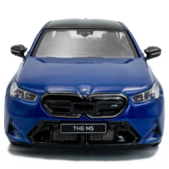 BMW M5 Sedan - Marina Bay Blue - 2024 - Solido - 1:43