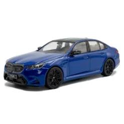 BMW M5 Sedan - Marina Bay Blue - 2024 - Solido - 1:43