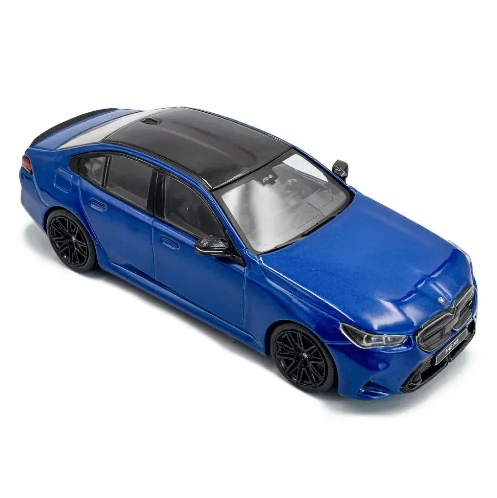 BMW M5 Sedan - Marina Bay Blue - 2024 - Solido - 1:43