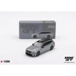 BMW M5 Touring Brooklyn Grey Metallic - Grå - 1096 - Mini GT - 1:64