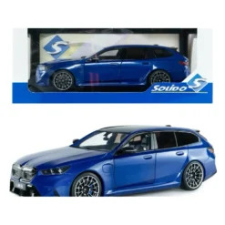 BMW M5 Touring (G99) - 2024 - Blå - Solido - 1:18
