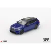 BMW M5 Touring Marina Bay Blue Metallic - Blå - 1080 - Mini GT - 1:64