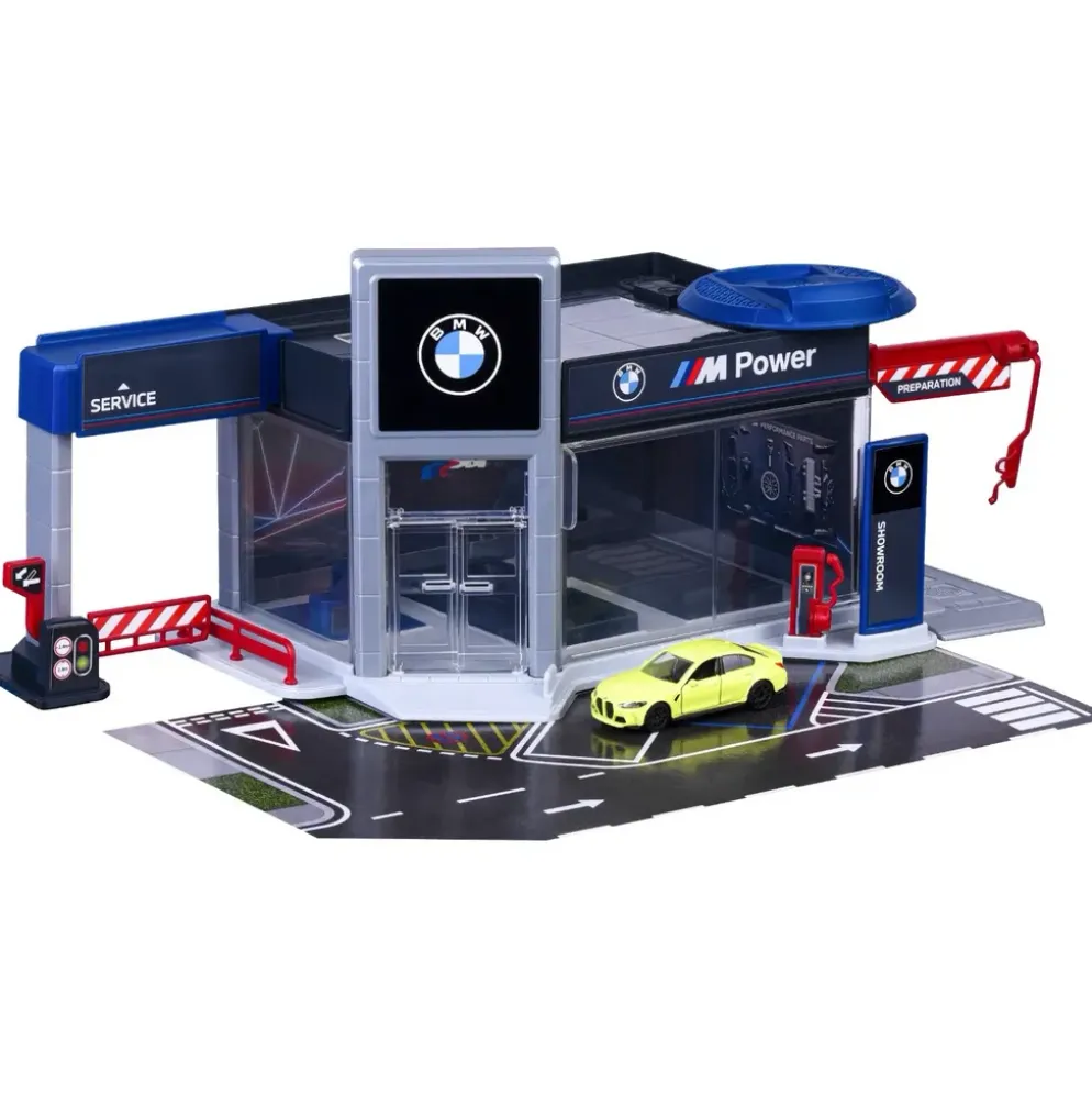BMW Showroom + BMW M3 (G20) - Majorette