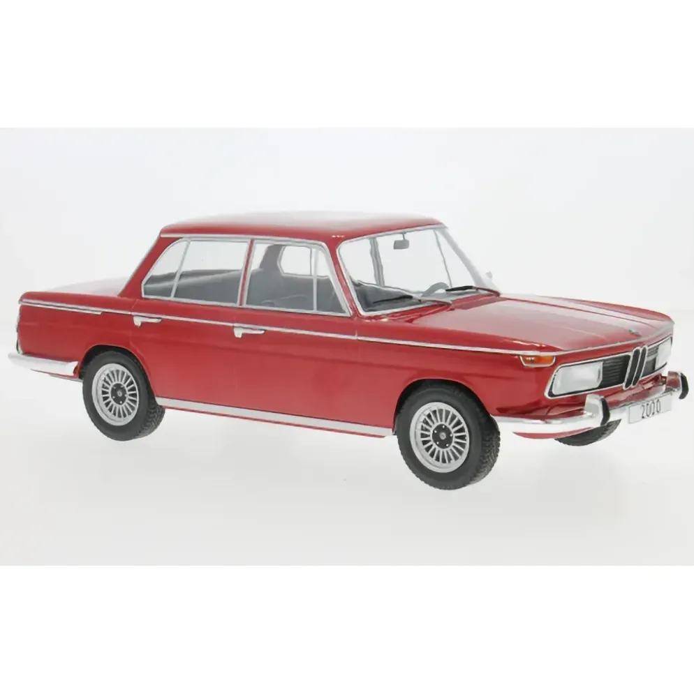 BMW 2000 TI (121) - 1966 - Röd - Modelcar Group - 1:18