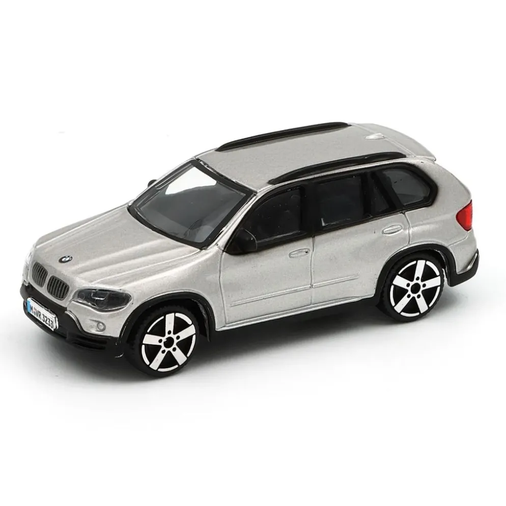 BMW X5 - 2007 - Silver - Bburago - 10 cm
