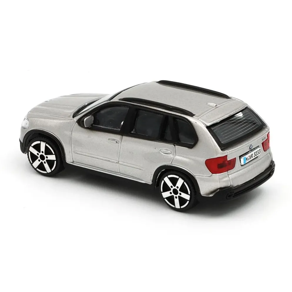 BMW X5 - 2007 - Silver - Bburago - 10 cm
