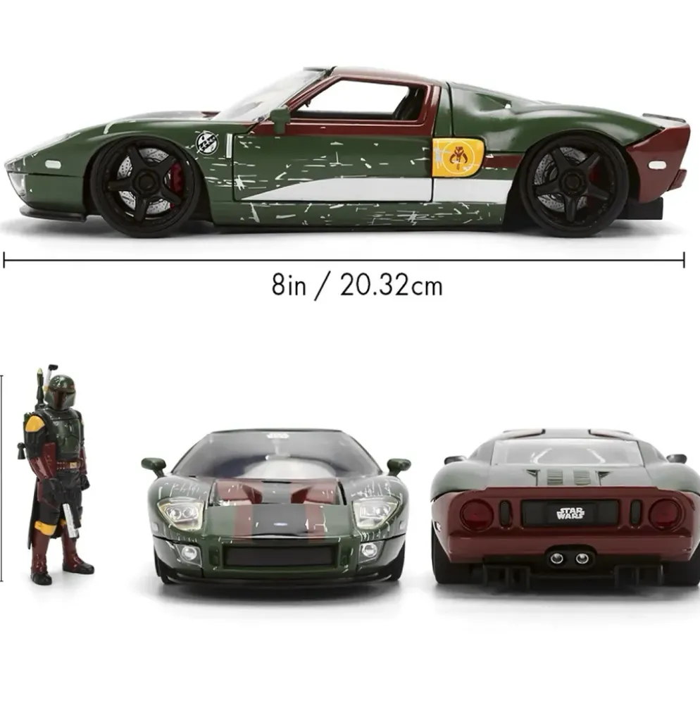 Boba Fett & 2005 Ford GT - Star Wars - Jada Toys - 1:24