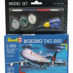 Boeing 747-200 - Set med färg, lim och pensel - 04210 - Revell - 1:390