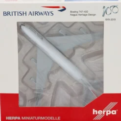 Boieng 747-400 - British Airways - G-CIVB - Herpa - 1:500