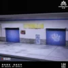B-parking lot - Parkering Diorama - LED-belysning - 1:64