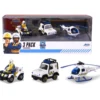 Brandman Sam - 3-pack polisfordon - Dickie Toys