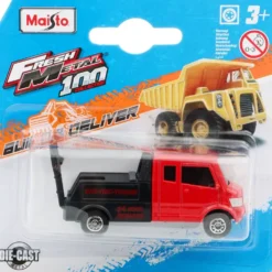 Bärgningsbil - Röd - Maisto - 7 cm