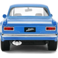 Brian's Ford Escort - Blå - Fast & Furious - Jada - 1:24