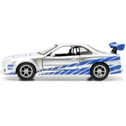 Brian's Nissan Skyline GT-R (BNR34) - Jada Toys - 1:32