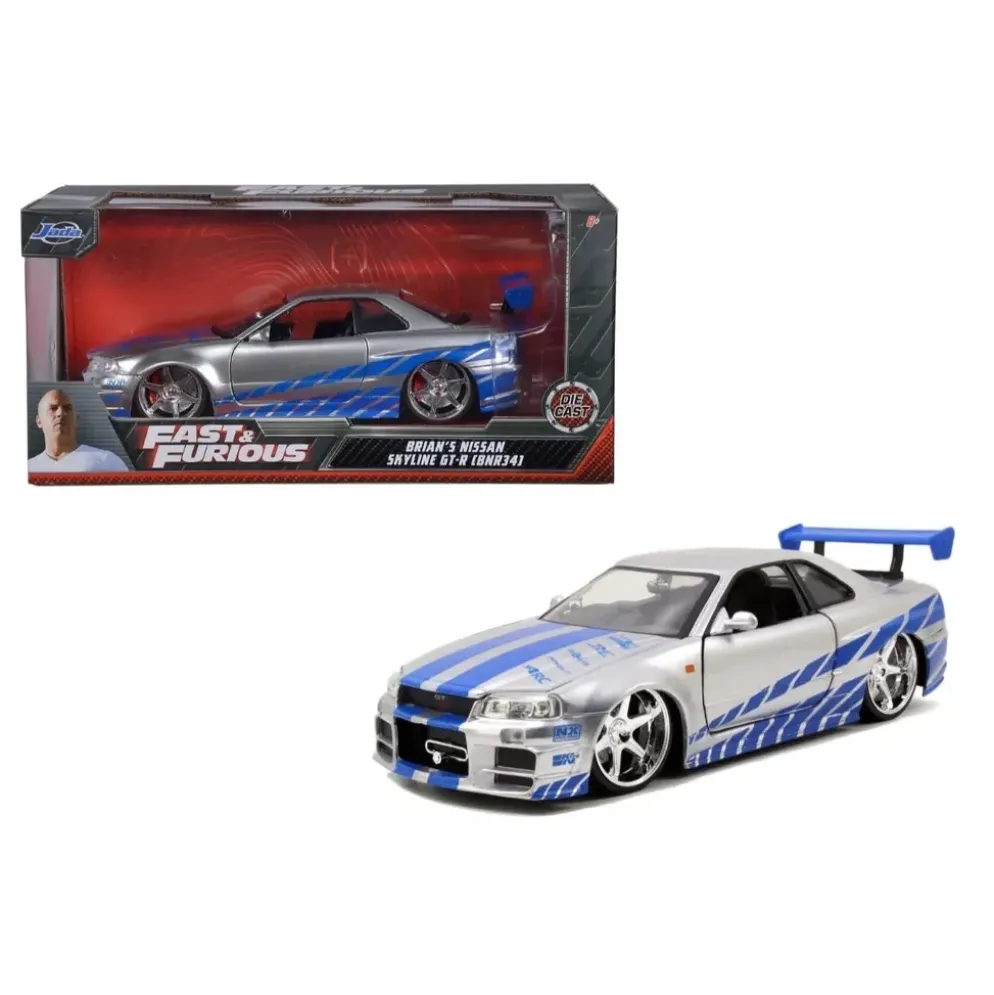 Brian's Nissan Skyline GT-R (R34) - 1999 - Jada Toys - 1:24
